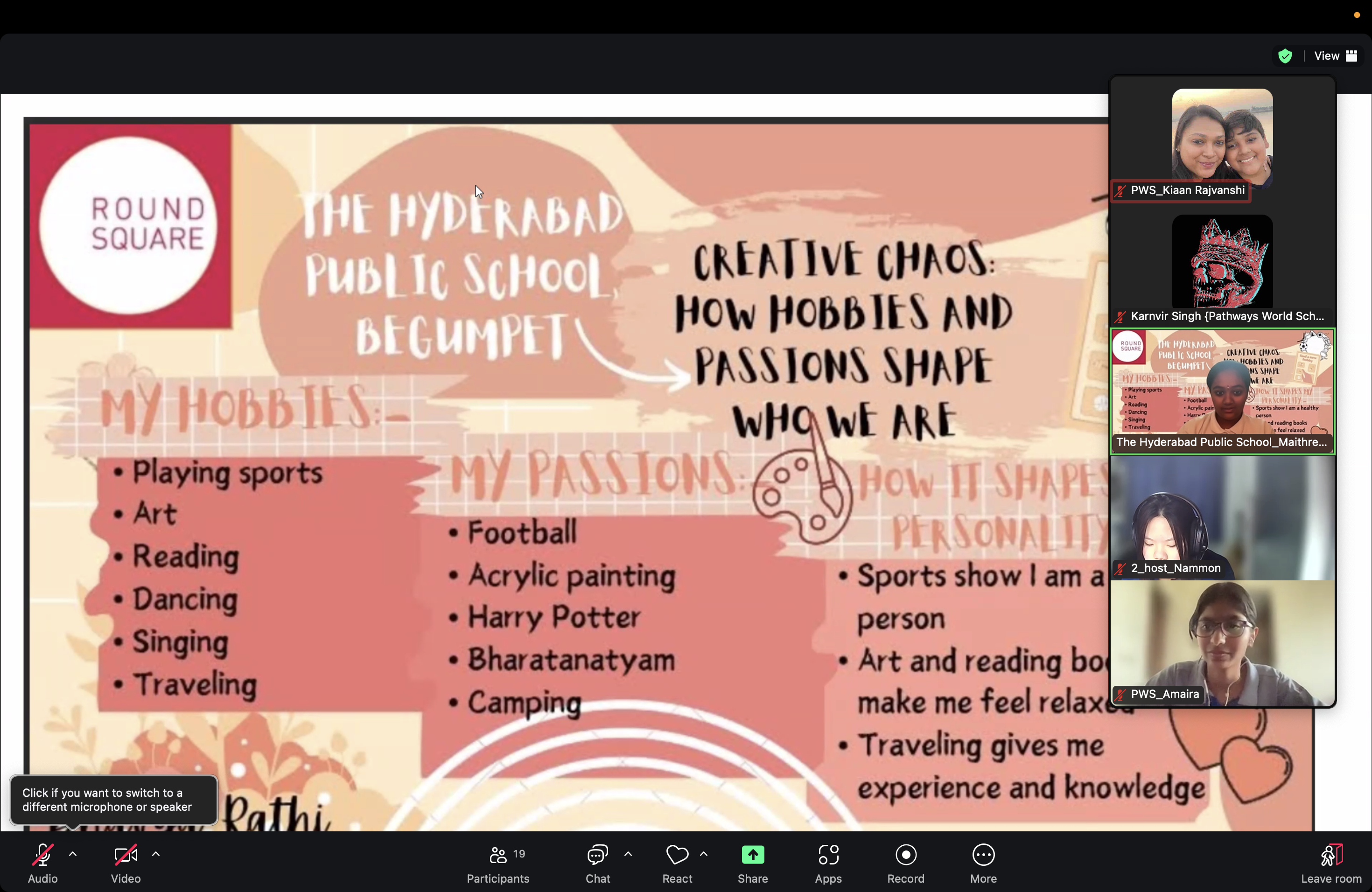 Join Global Dialogue on Hobbies and Personal Growth
