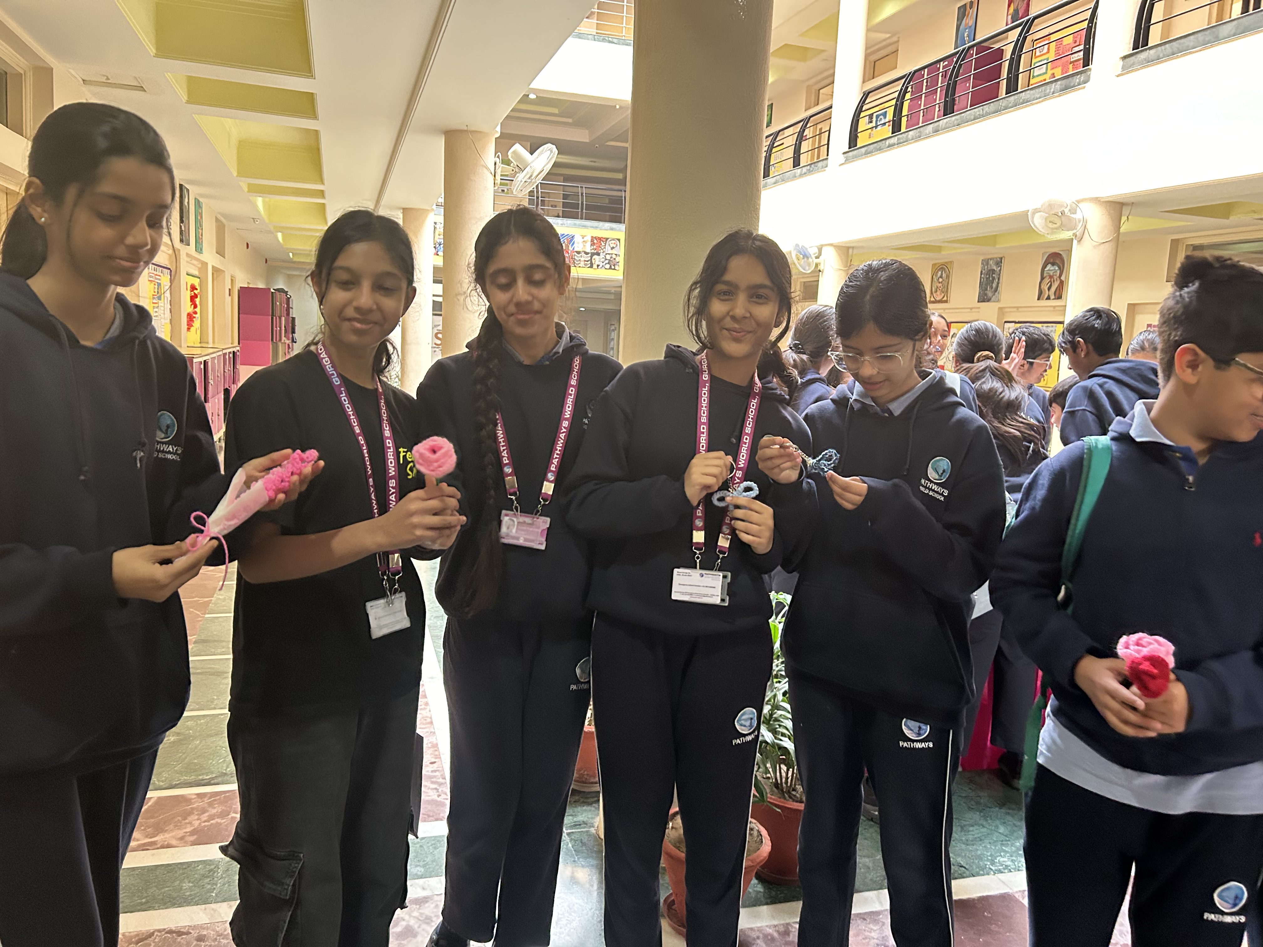 Art with Purpose: Students Support NAB Uttarakhand Through Handmade Goods