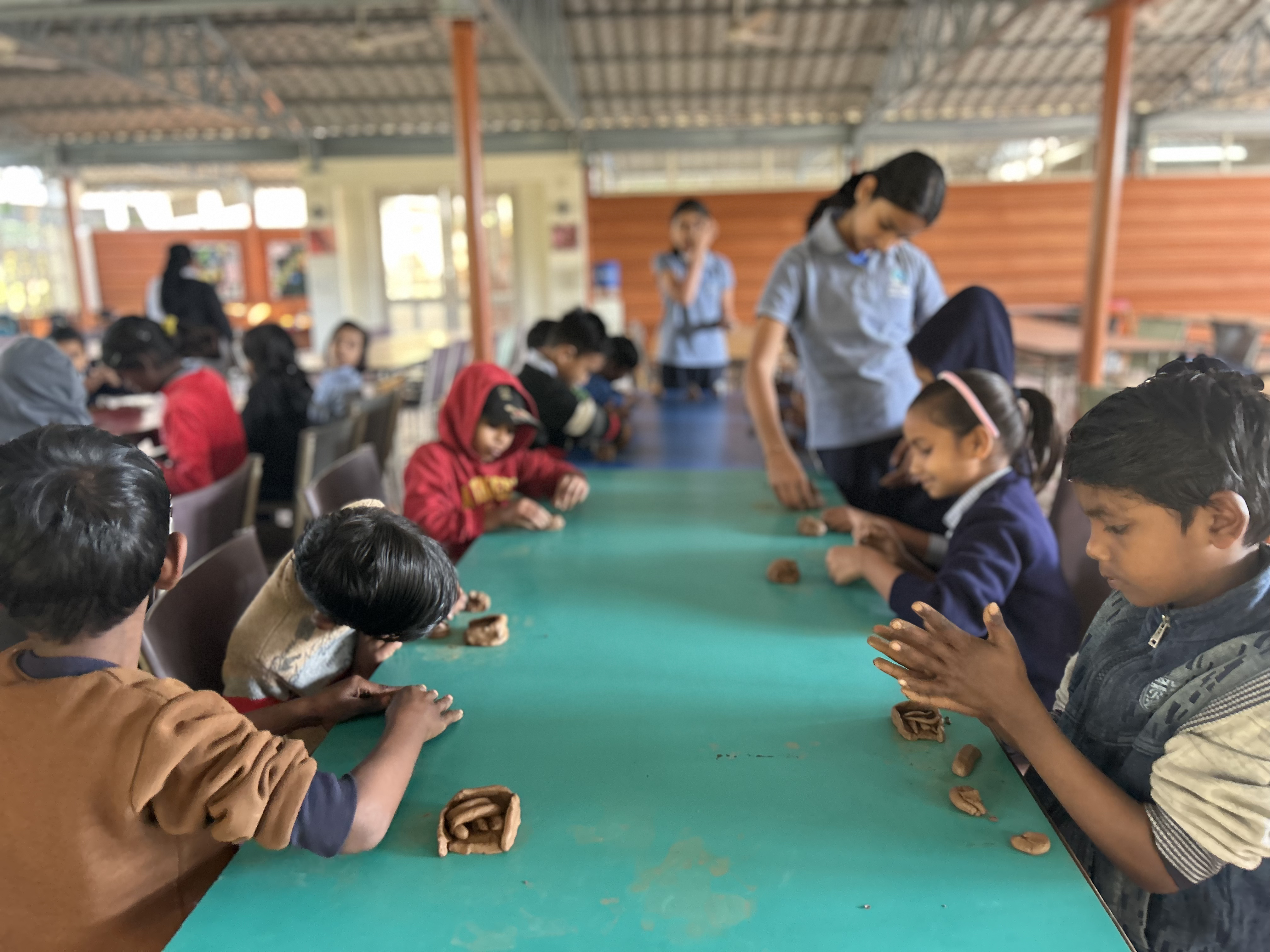 Students Lead Creative Clay Workshop At Gyan Shakti School