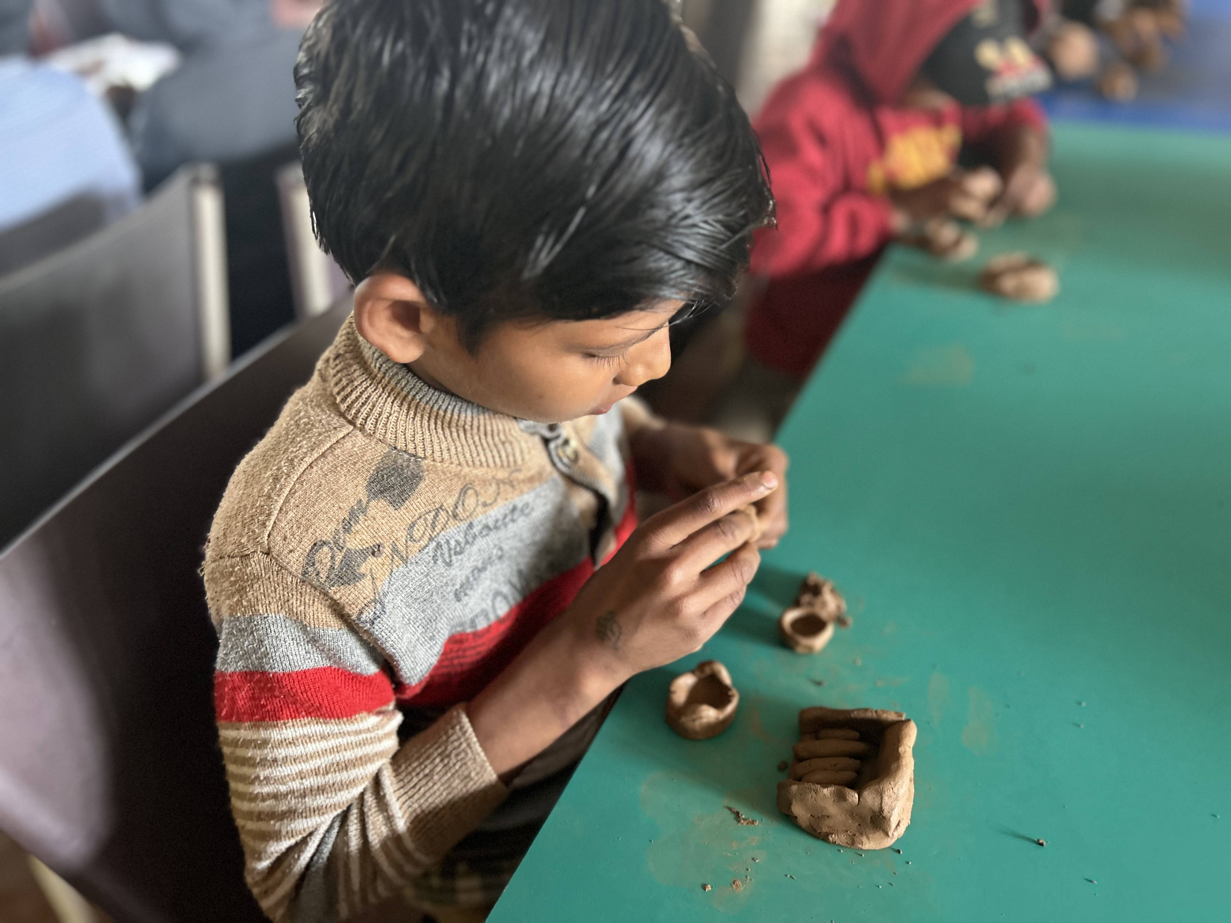 Students Lead Creative Clay Workshop At Gyan Shakti School