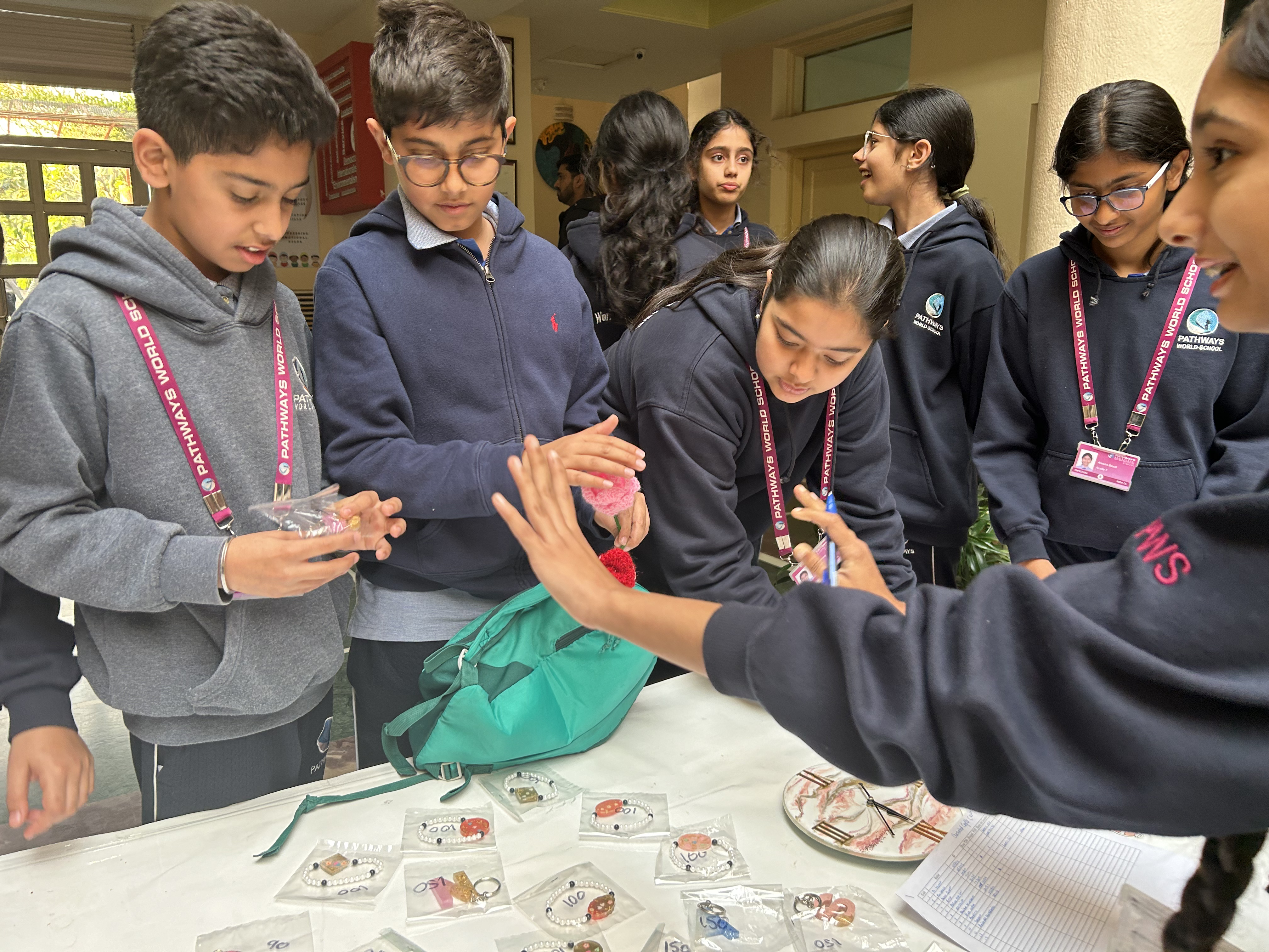 Art with Purpose: Students Support NAB Uttarakhand Through Handmade Goods