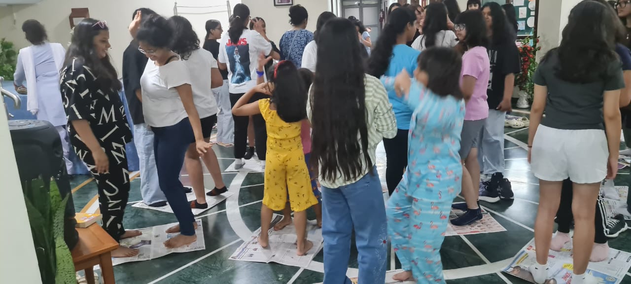Newspaper Dance