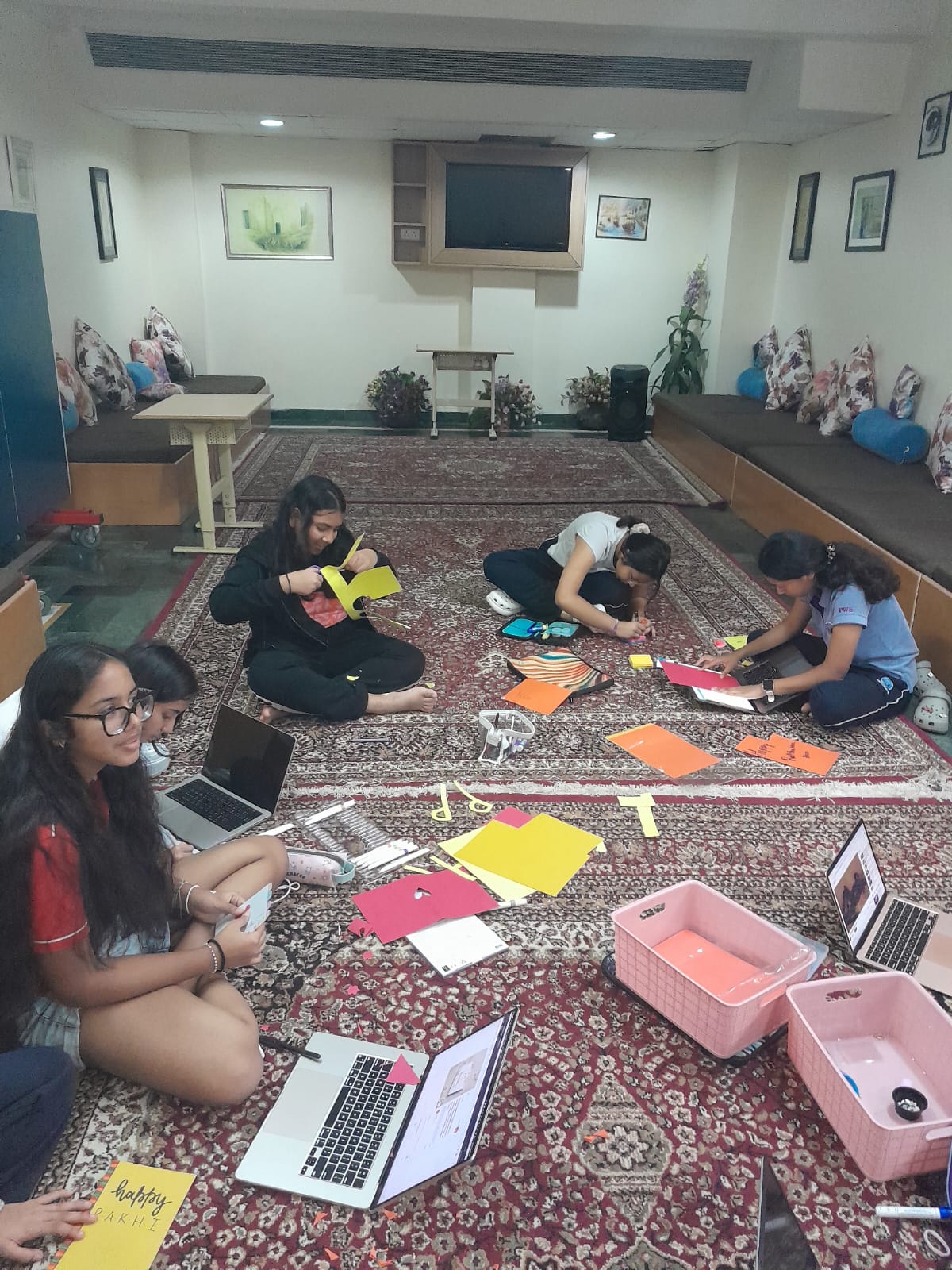 Rakhi Making Activity