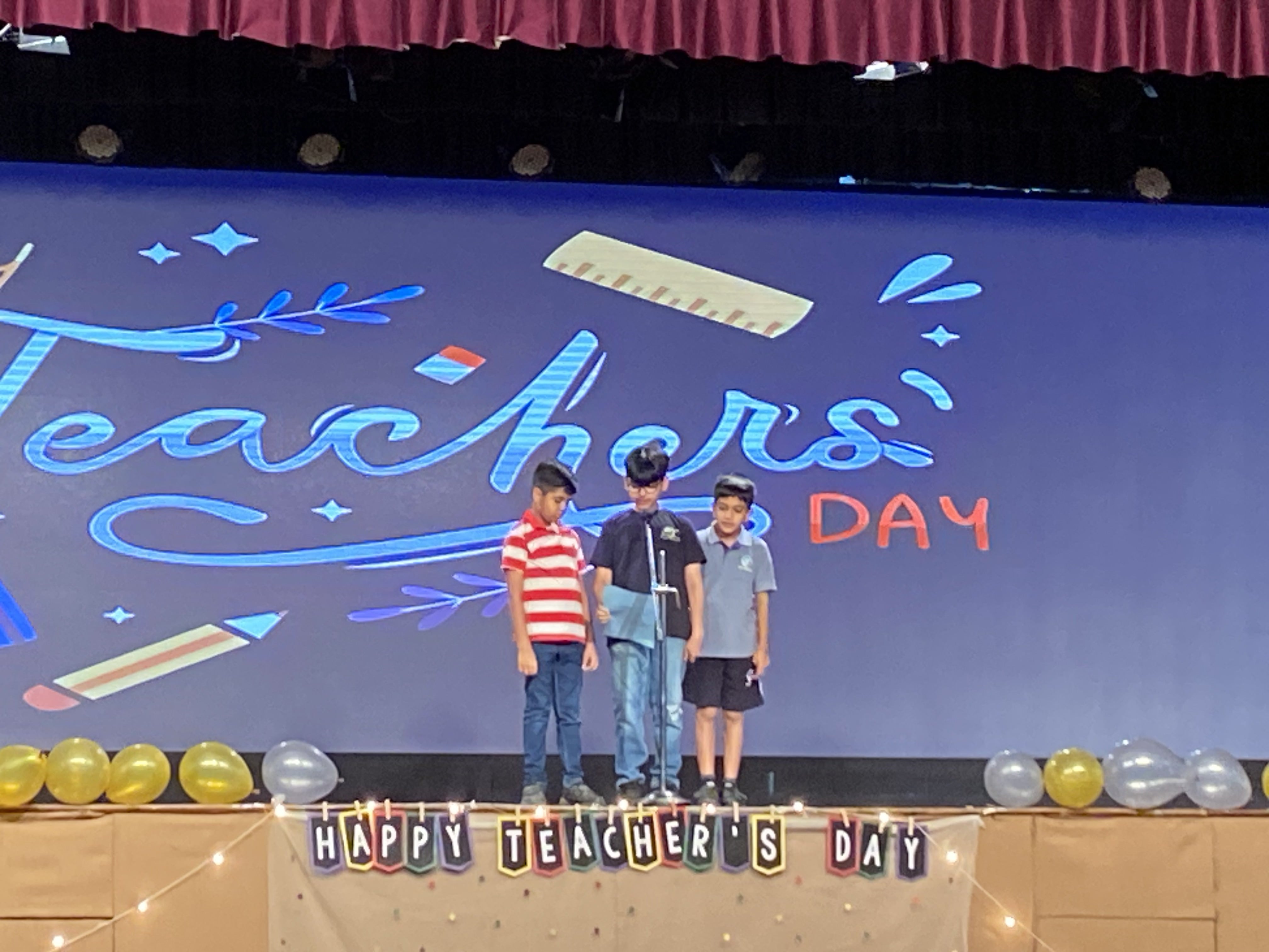 Teacher's Day Celebrations