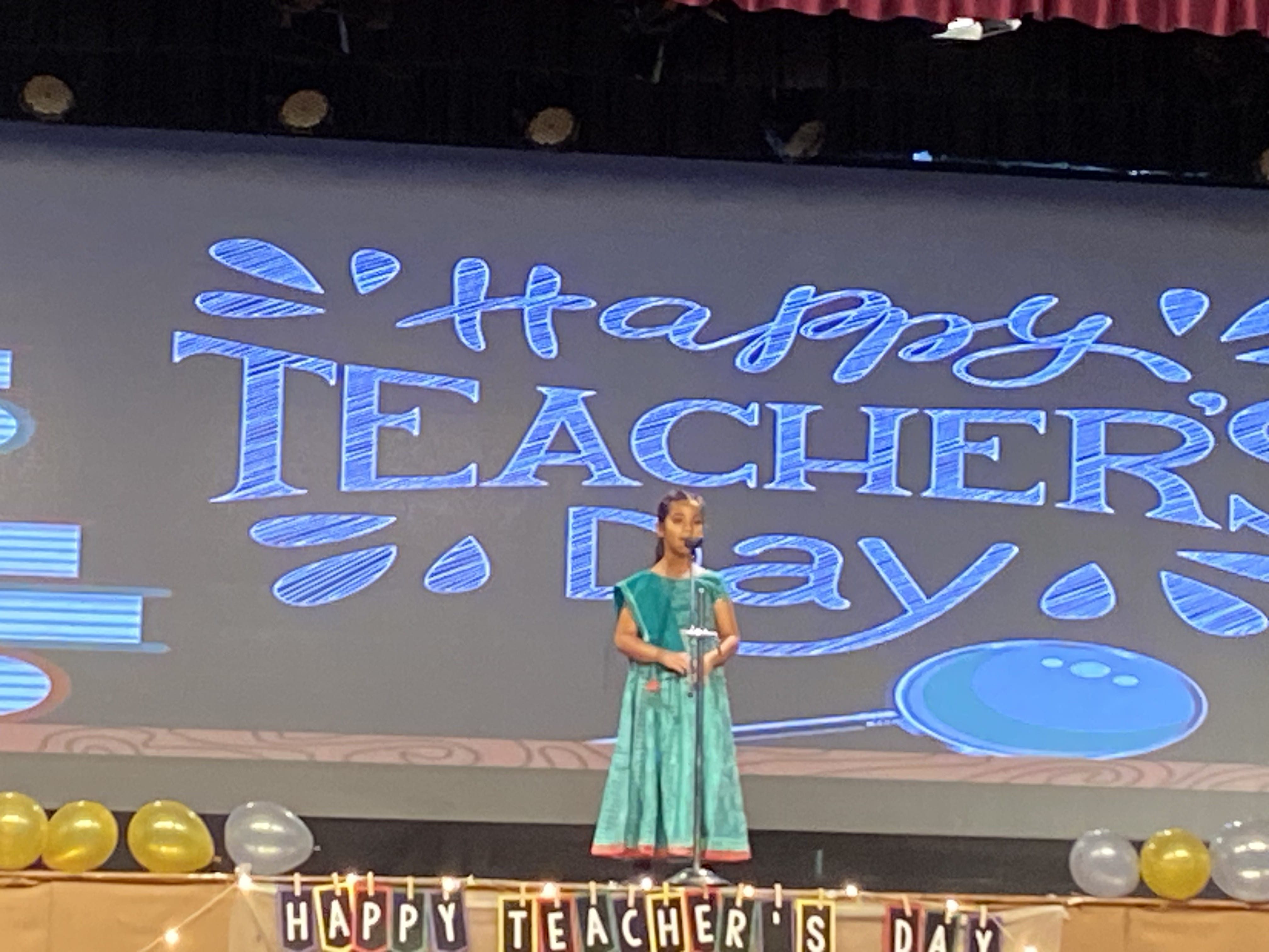 Teacher's Day Celebrations