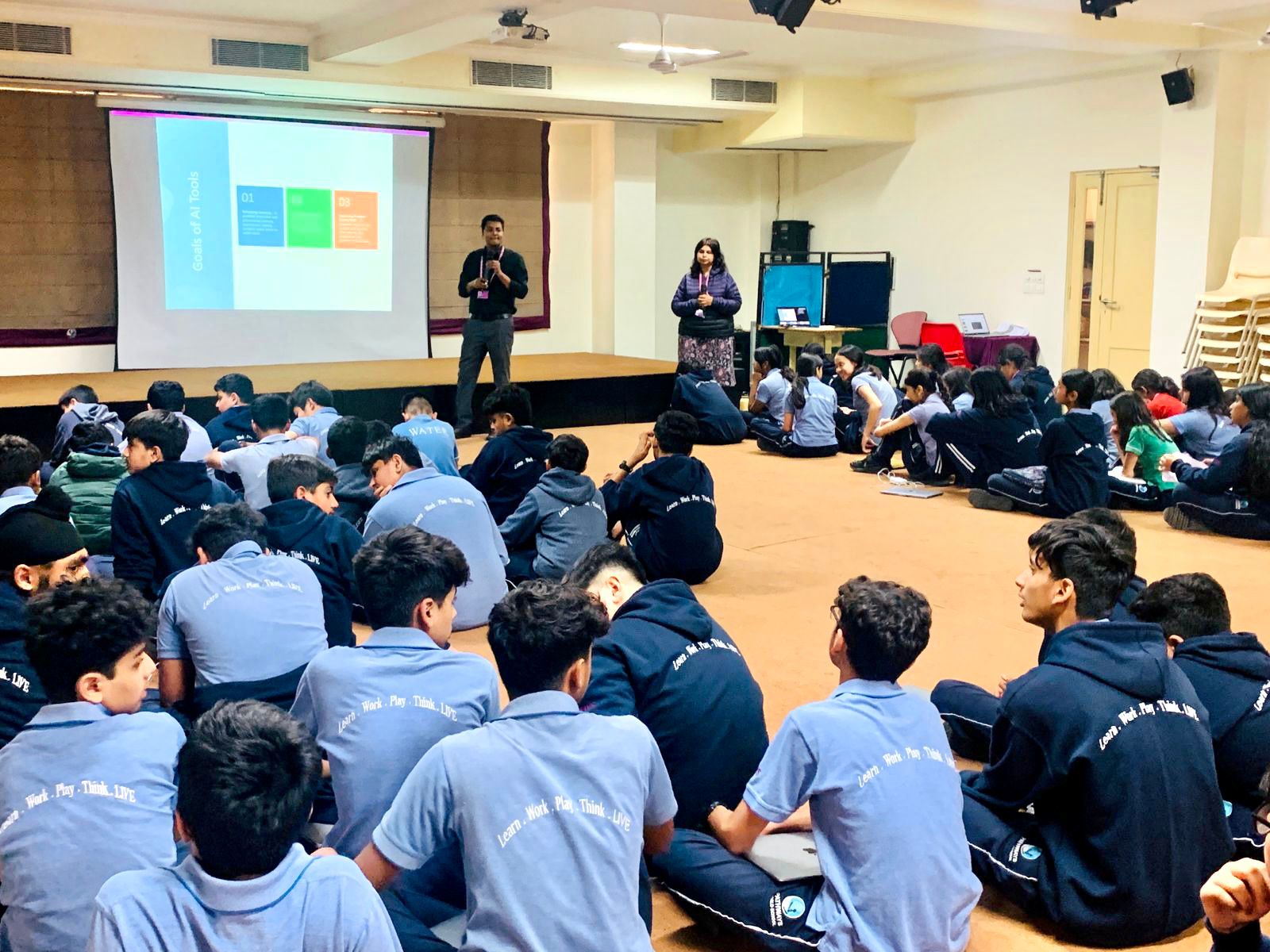 Students Dive into AI Ethics and Innovation in Interactive Workshop