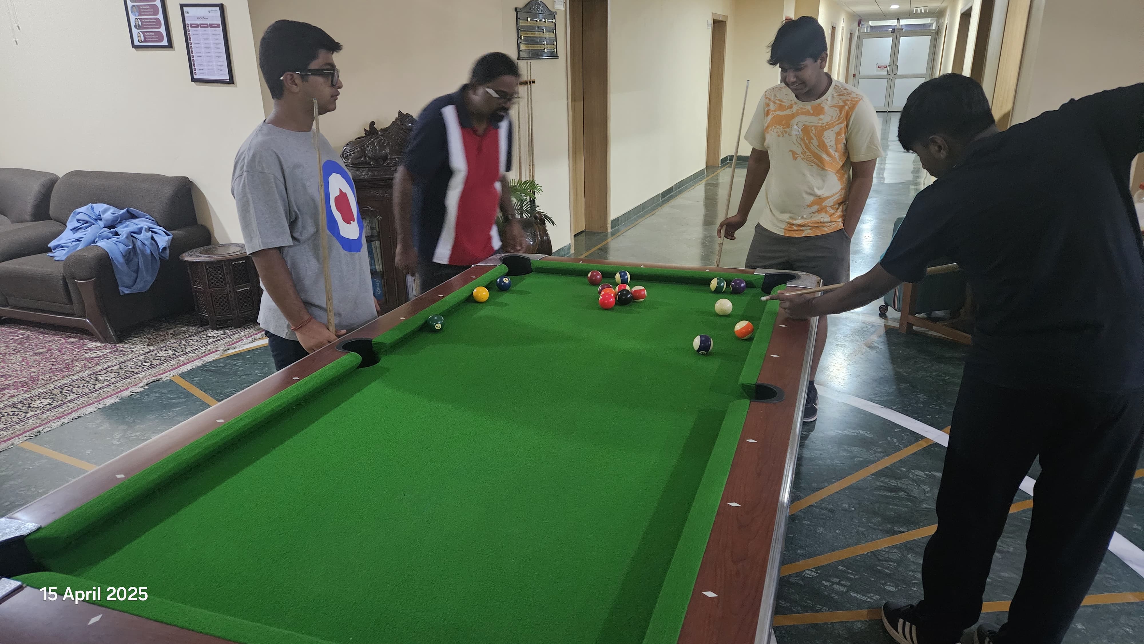 Pre-termers Take on Pool: Learning a New Cue Sport