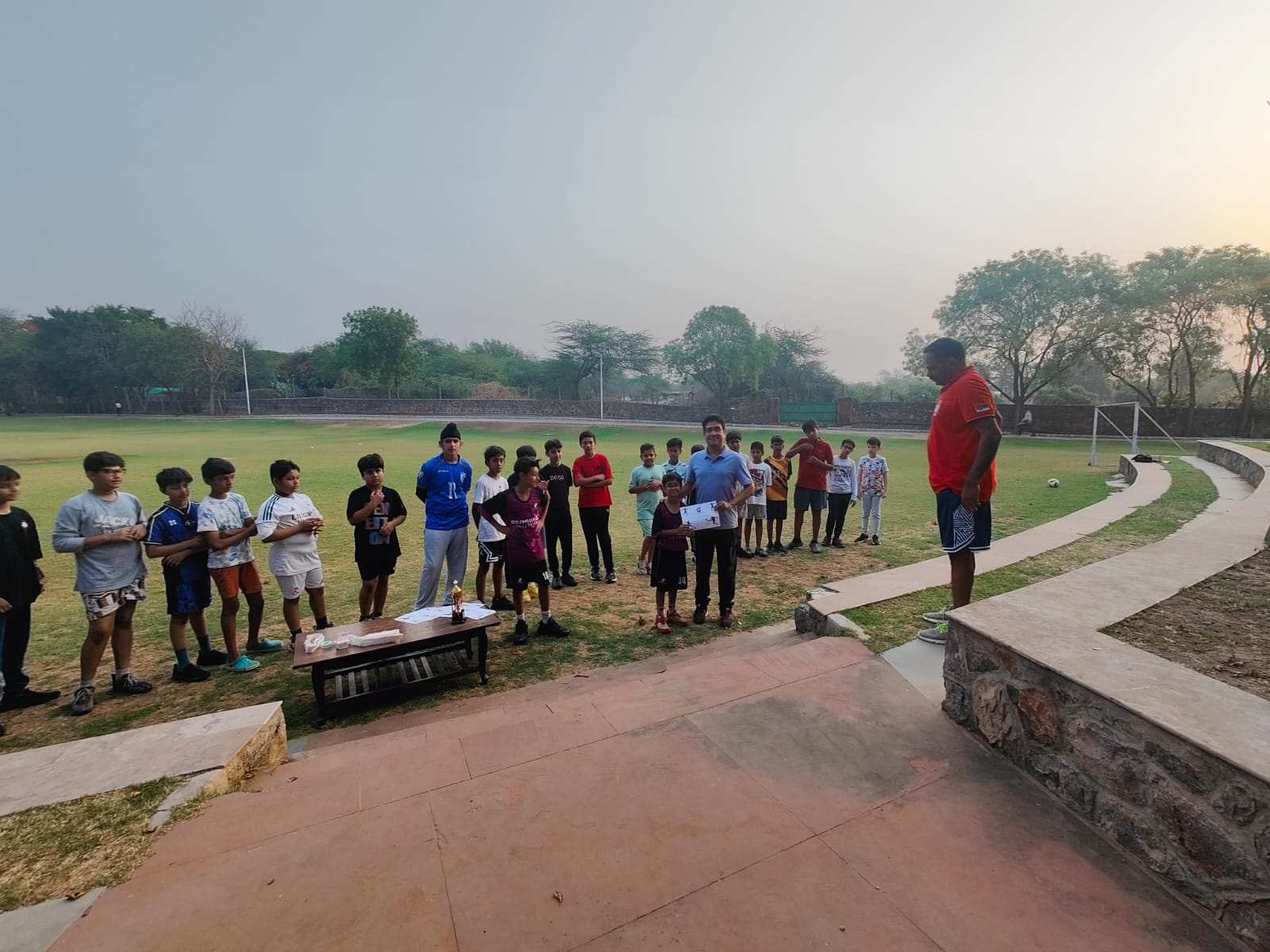Student-Led Boarding Soccer Match: A Kick of Initiative and Team Spirit